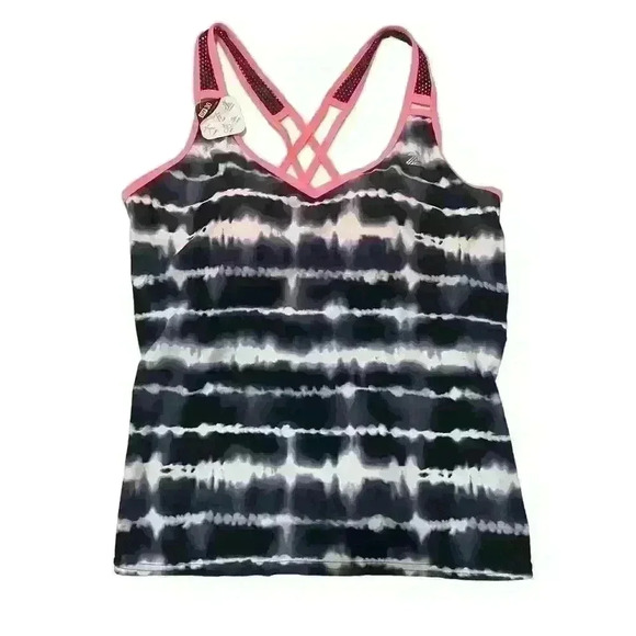 ZeroXposur Action Criss Cross Back Tankini Swimsuit Top NWT Size XL - Picture 3 of 5